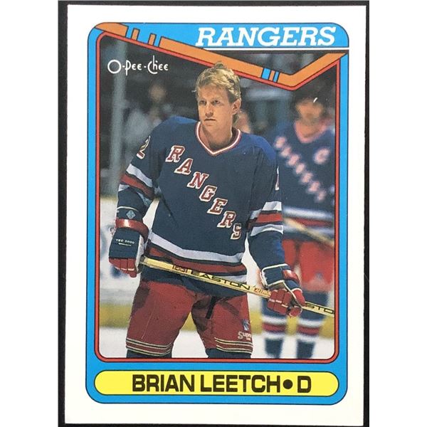1990-91 O-PEE-CHEE BRAN LEETCH (HOF)