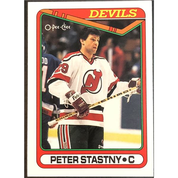 1990-91 O-PEE-CHEE PETER STASTNY (HOF)