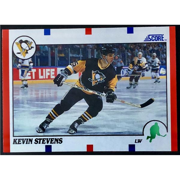 1990-91 SCORE KEVIN STEVENS ROOKIE CARD