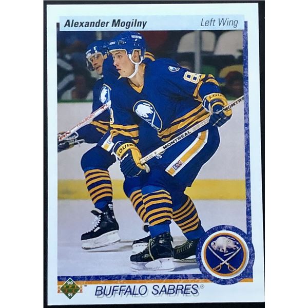 1990-91 UPPER DECK ALEX MOGILNY (HOF) ROOKIE CARD