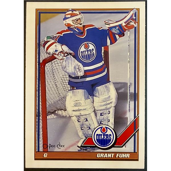 1991-92 O-PEE-CHEE GRANT FUHR (HOF)