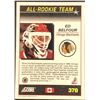 Image 2 : 1991-92 SCORE ED BELFOUR (HOF) ROOKIE CARD