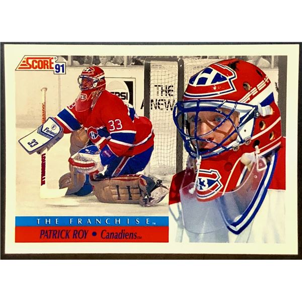1991-92 SCORE PATRICK ROY (HOF)
