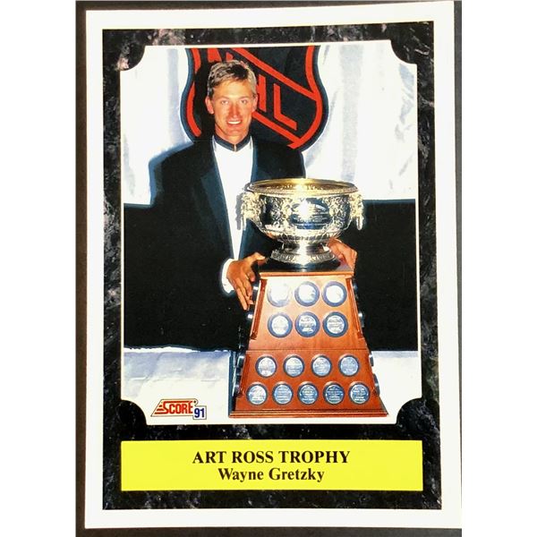 1991-92 SCORE WAYNE GRETZKY (HOF)