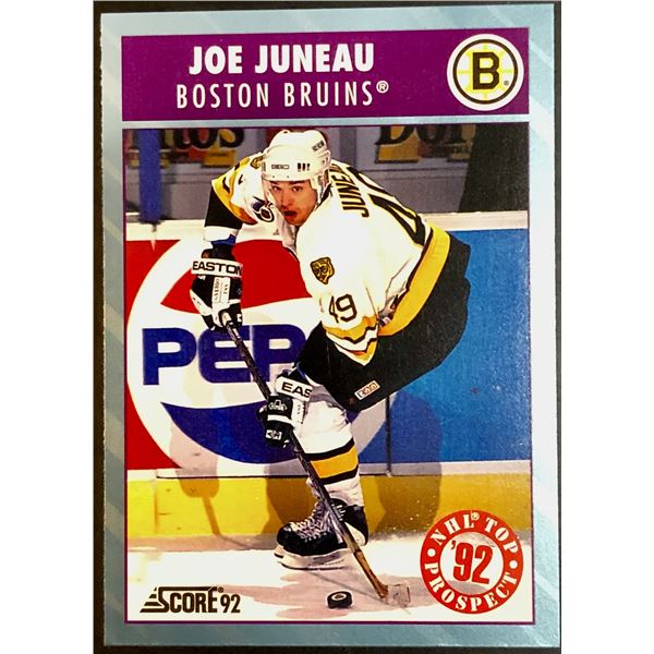 1992-93 SCORE JOE JUNEAU ROOKIE CARD