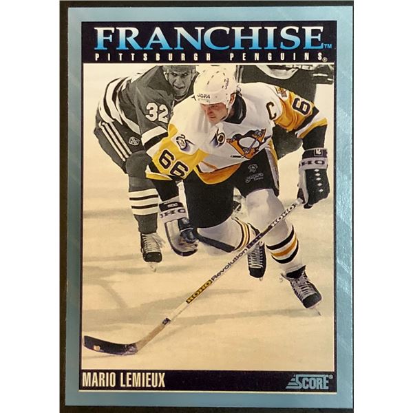 1992-93 SCORE MARIO LEMIEUX (HOF)