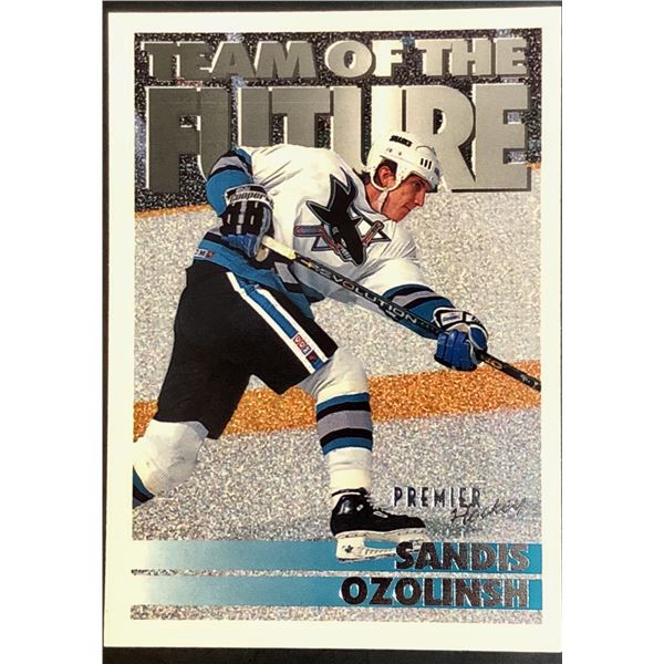 1994-95 O-PEE-CHEE PREMIER SANDIS OZOLINSH ROOKIE CARD