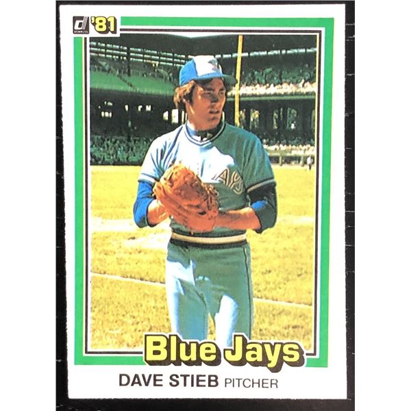 1981 DONRUSS DAVE STIEB