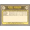 Image 2 : 1981 FLEER KIRK GIBSON ROOKIE CARD