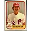 Image 1 : 1981 FLEER STEVE CARLTON (HOF)