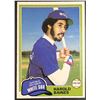 Image 1 : 1981 O-PEE-CHEE HAROLD BAINES (HOF) ROOKIE CARD GRAYBACK