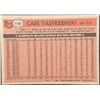 Image 2 : 1981 TOPPS CARL YASTRZEMSKI (HOF)