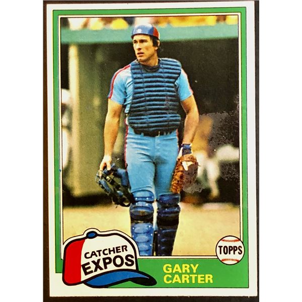 1981 TOPPS GARY CARTER (HOF)