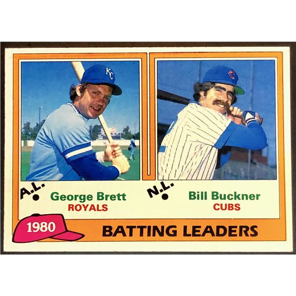 1981 TOPPS GEORGE BRETT (HOF)