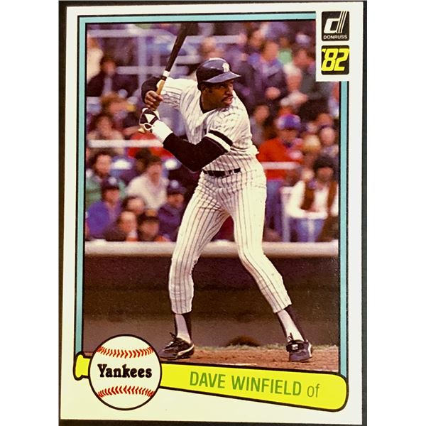1982 DONRUSS DAVE WINFIELD (HOF)