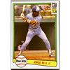 Image 1 : 1982 DONRUSS GEORGE BELL ROOKIE CARD