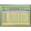 Image 2 : 1982 TOPPS JIM PALMER (HOF)
