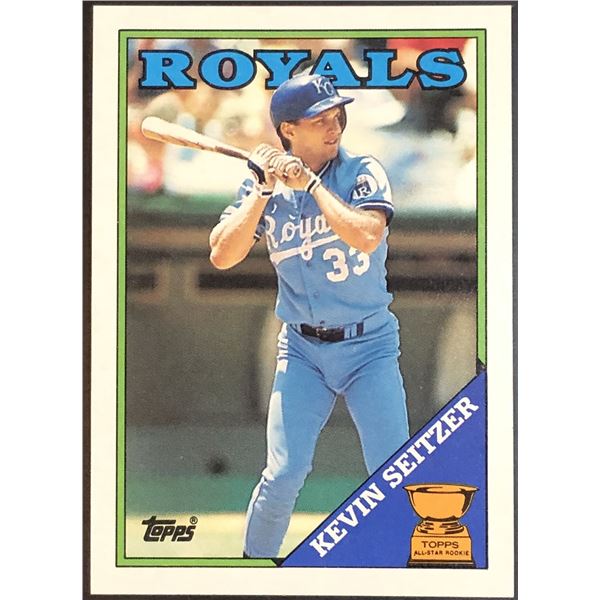 1988 TOPPS KEVIN SEITZER ROOKIE CARD