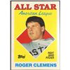 Image 1 : 1988 TOPPS ROGER CLEMENS