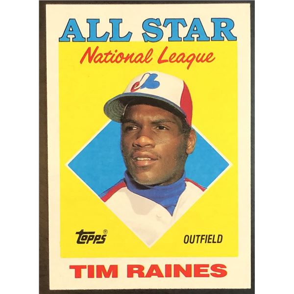 1988 TOPPS TIM RAINES (HOF)