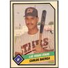 Image 1 : 1989 CMC MINOR LEAGUES CARLOS BAERGA ROOKIE CARD