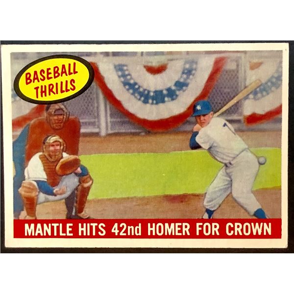 1959 TOPPS MICKEY MANTLE (HOF)