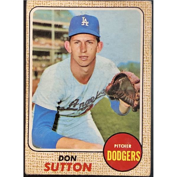 1968 O-PEE-CHEE DON SUTTON (HOF)
