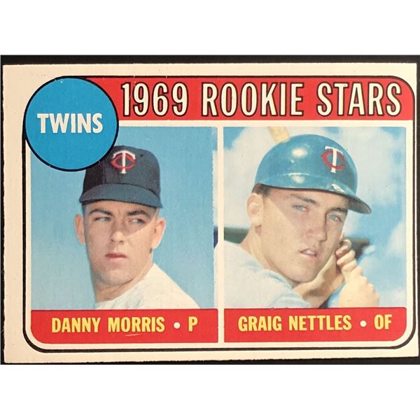 1969 O-PEE-CHEE GRAIG NETTLES ROOKIE CARD