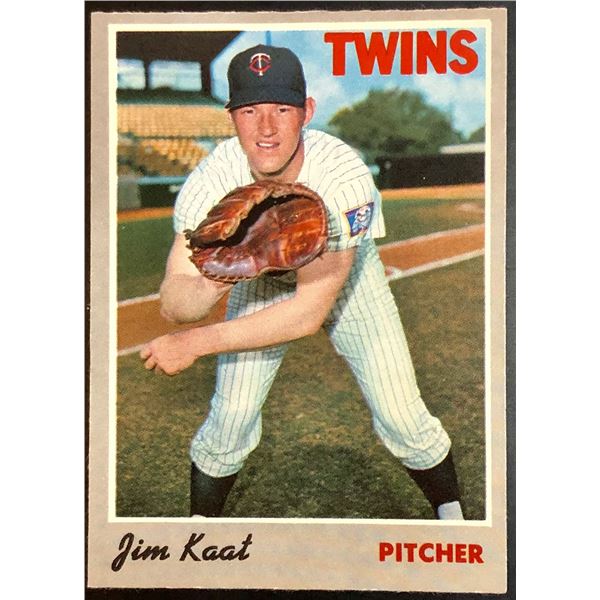 1970 O-PEE-CHEE JIM KAAT (HOF)