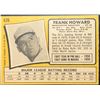Image 2 : 1971 O-PEE-CHEE HI NUMBER FRANK HOWARD (HOF)