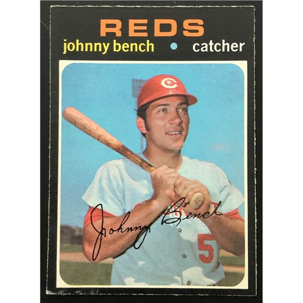 1971 O-PEE-CHEE JOHNNY BENCH (HOF)