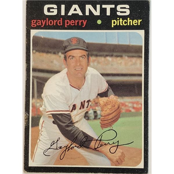 1971 TOPPS GAYLORD PERRY (HOF)