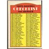 Image 1 : 1972 O-PEE-CHEE 4th SERIES CHECKLIST