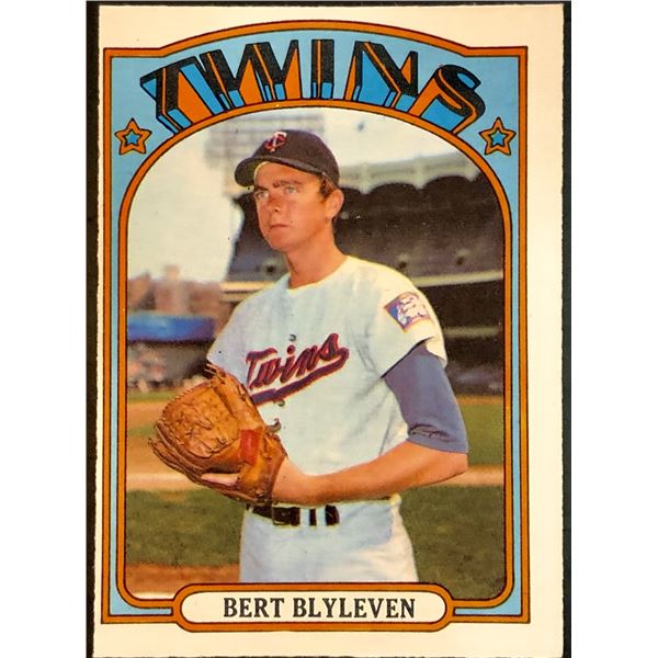 1972 O-PEE-CHEE BERT BLYLEVEN (HOF)