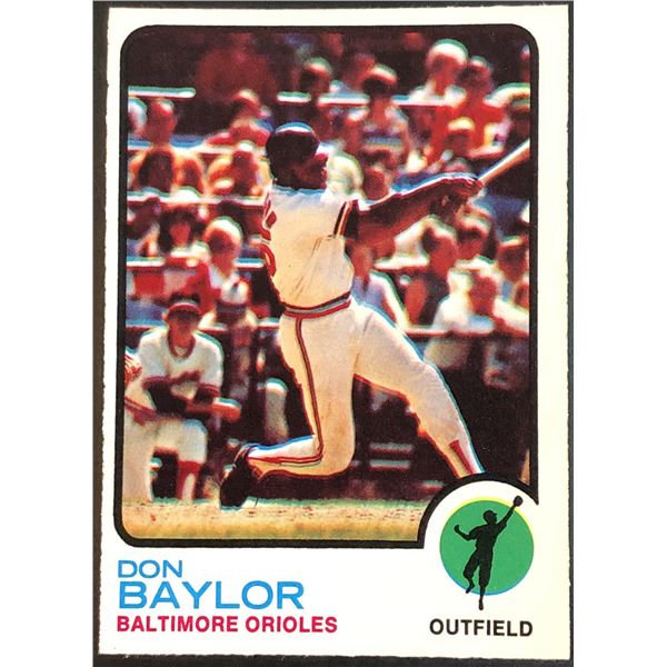1973 O-PEE-CHEE DON BAYLOR ROOKIE CARD