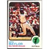 Image 1 : 1973 O-PEE-CHEE DON BAYLOR ROOKIE CARD