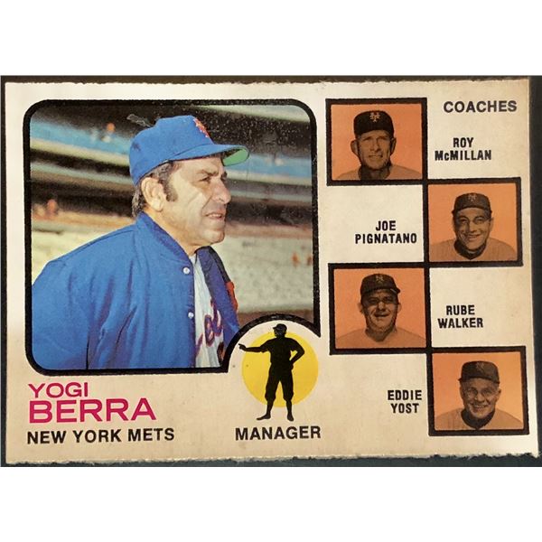 1973 O-PEE-CHEE YOGI BERRA (HOF)