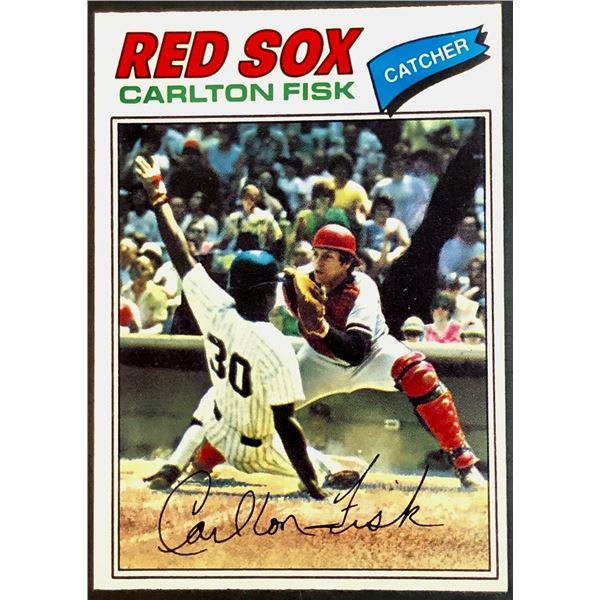 1977 O-PEE-CHEE CARLTON FISK (HOF)