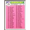 Image 1 : 1979 O-PEE-CHEE CHECKLIST 251-374