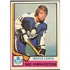 Image 1 : 1974-75 TOPPS INGE HAMMARSTROM ROOKIE CARD