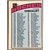 Image 1 : 1976-77 O-PEE-CHEE CHECKLIST