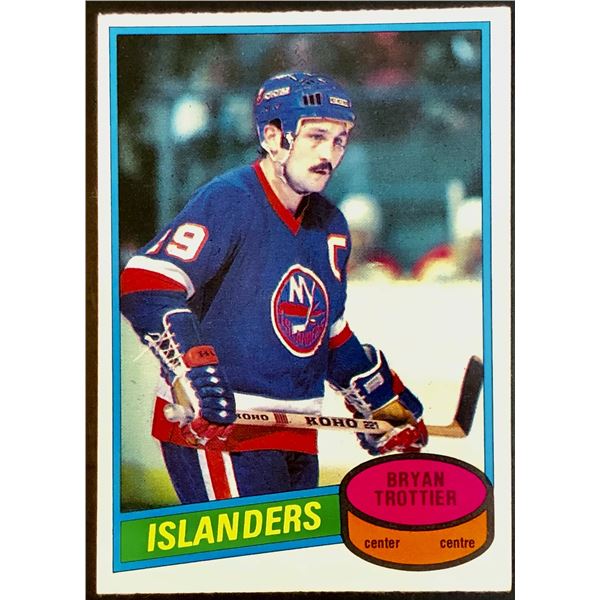 1980-81 O-PEE-CHEE BRYAN TROTTIER (HOF)