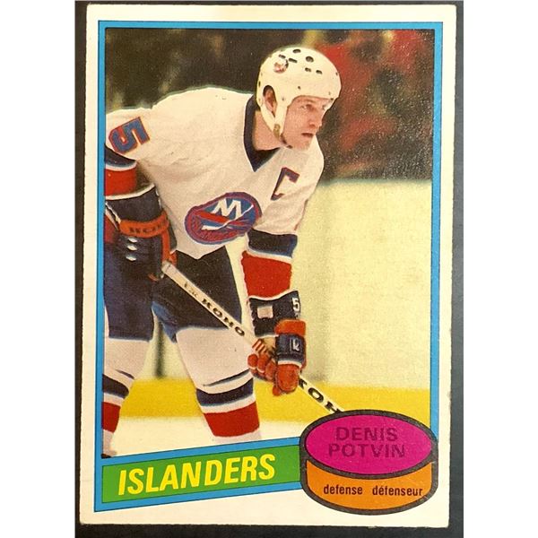 1980-81 O-PEE-CHEE DENIS POTVIN (HOF)