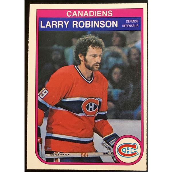 1982-83 O-PEE-CHEE LARRY ROBINSON (HOF)