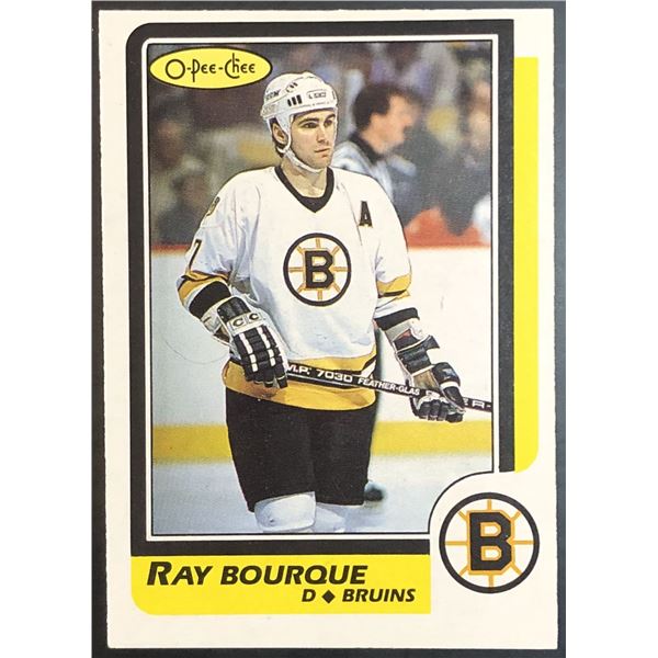 1986-87 O-PEE-CHEE RAY BOURQUE (HOF)