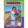 Image 1 : 1975 O-PEE-CHEE GEORGE BRETT (HOF) ROOKIE CARD