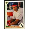 Image 1 : 1991 UPPER DECK FRANK THOMAS (HOF) ROOKIE CARD