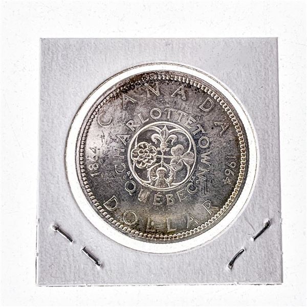 Canada 1964 Silver Dollar  UNC