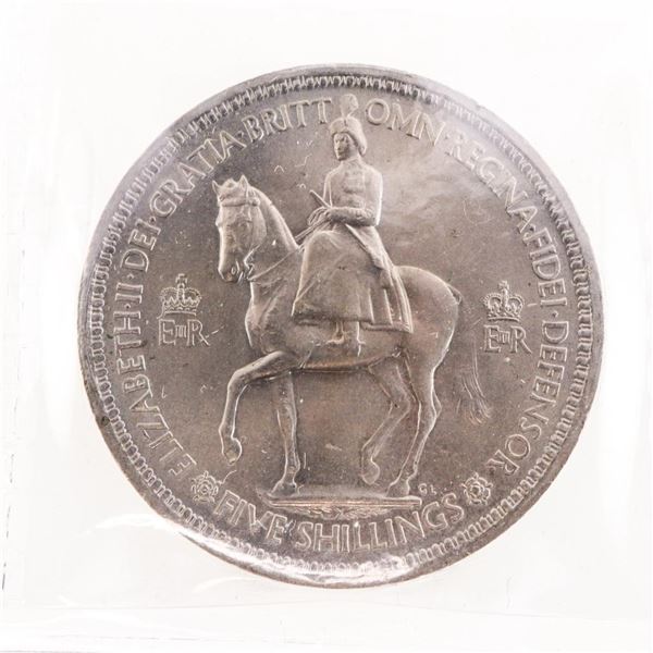 1953 G.B. 5Sh MS65 ICCS