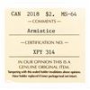Image 3 : 2018 Canada Two Dollars Armistice MS64 ICCS